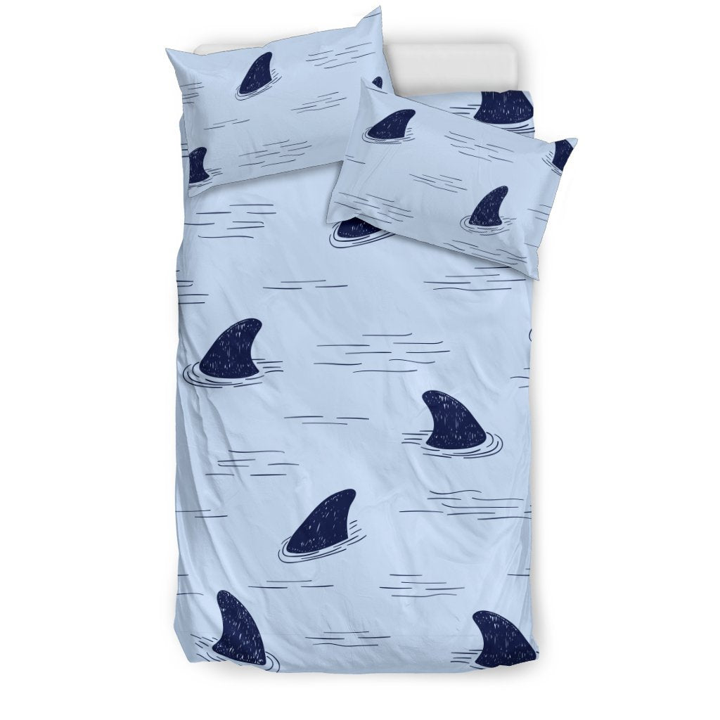 Shark Fin Duvet Cover Bedding Set