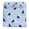 Shark Fin Duvet Cover Bedding Set