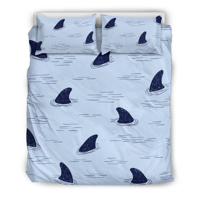Shark Fin Duvet Cover Bedding Set