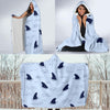 Shark Fin Hooded Blanket-JORJUNE.COM