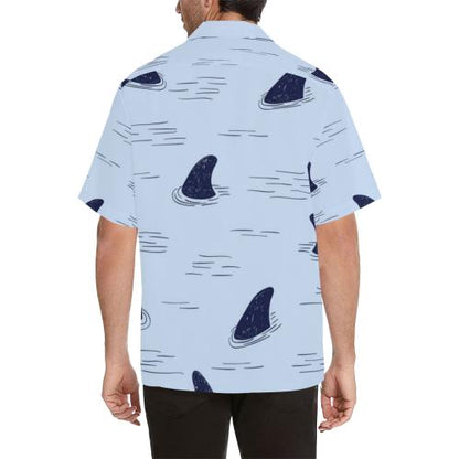 Shark Fin Men Hawaiian Shirt