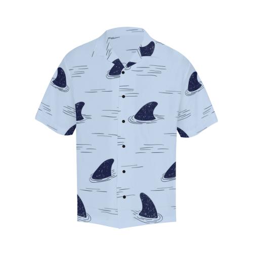 Shark Fin Men Hawaiian Shirt