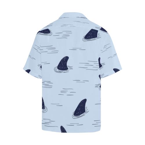Shark Fin Men Hawaiian Shirt