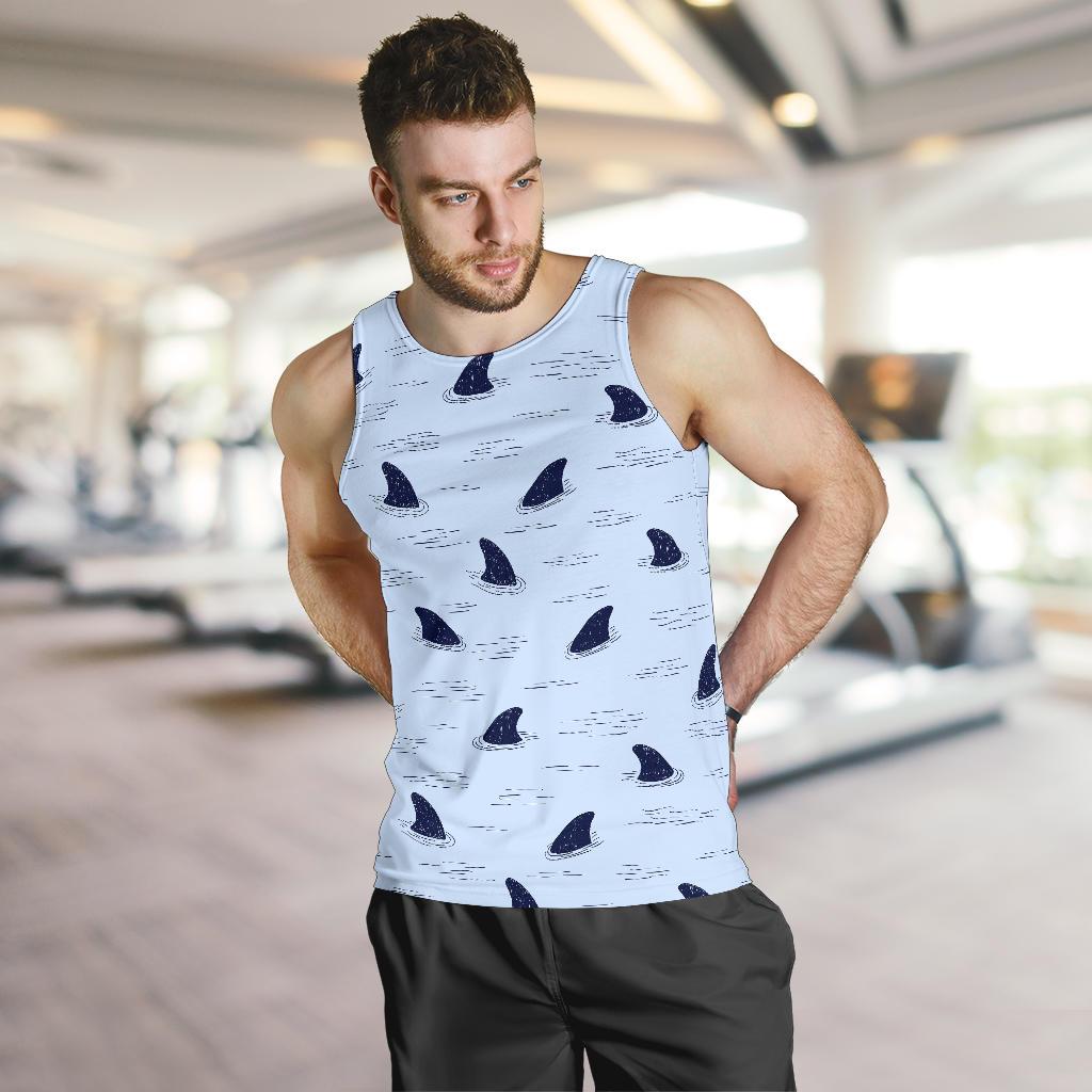 Shark Fin Men Tank Top
