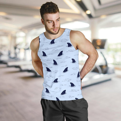 Shark Fin Men Tank Top