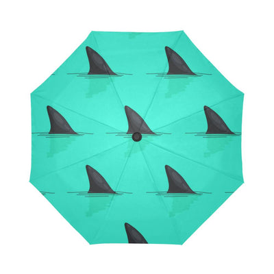 Shark Fin Pattern Automatic Foldable Umbrella