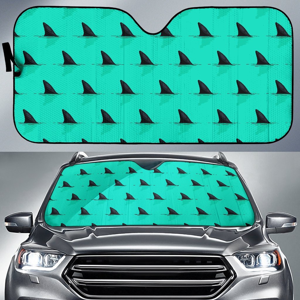 Shark Fin Pattern Car Sun Shade-JorJune