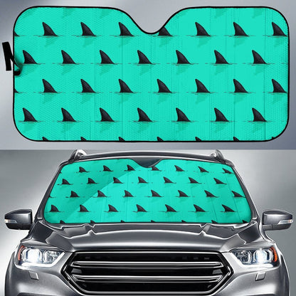 Shark Fin Pattern Car Sun Shade-JorJune