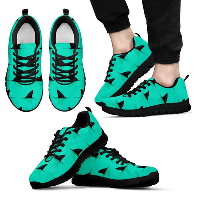 Shark Fin Pattern Men Sneakers