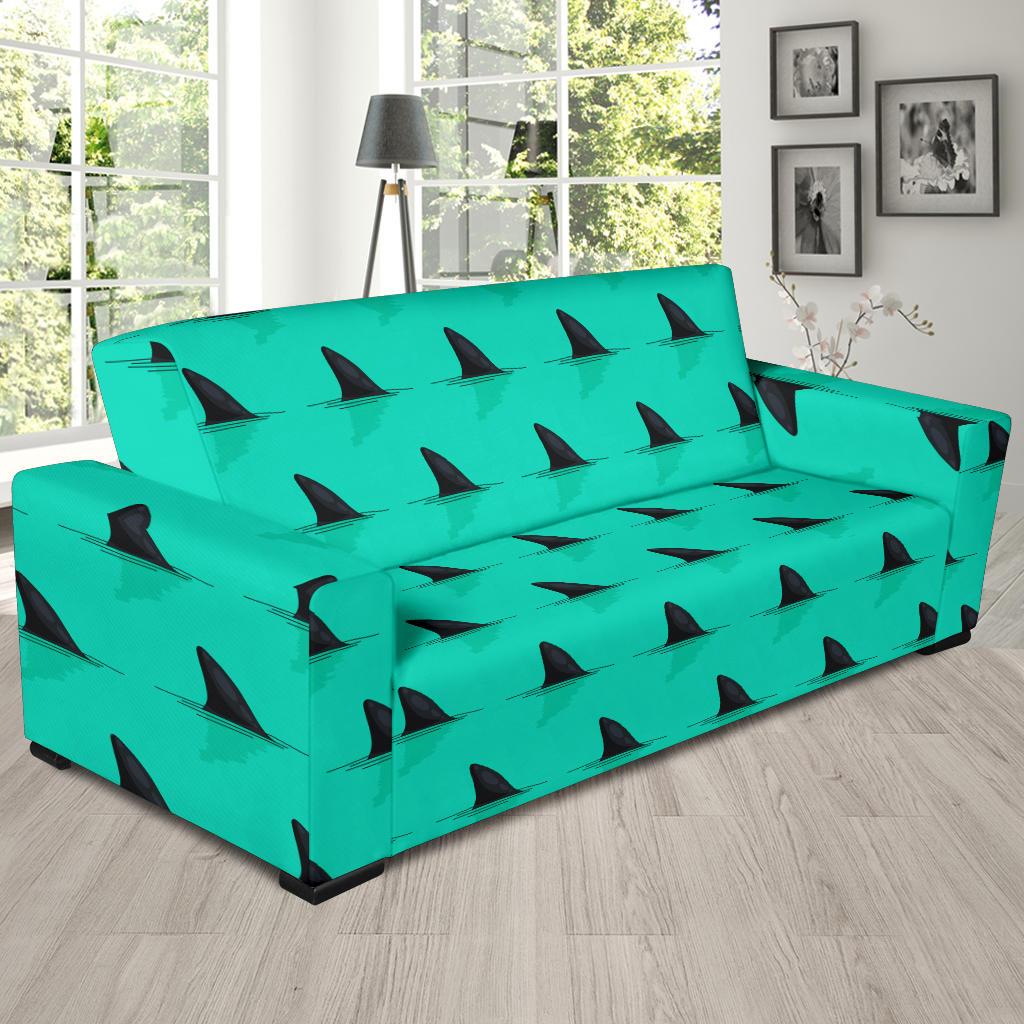 Shark Fin Pattern Sofa Slipcover-JORJUNE.COM
