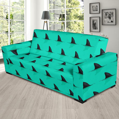 Shark Fin Pattern Sofa Slipcover-JORJUNE.COM