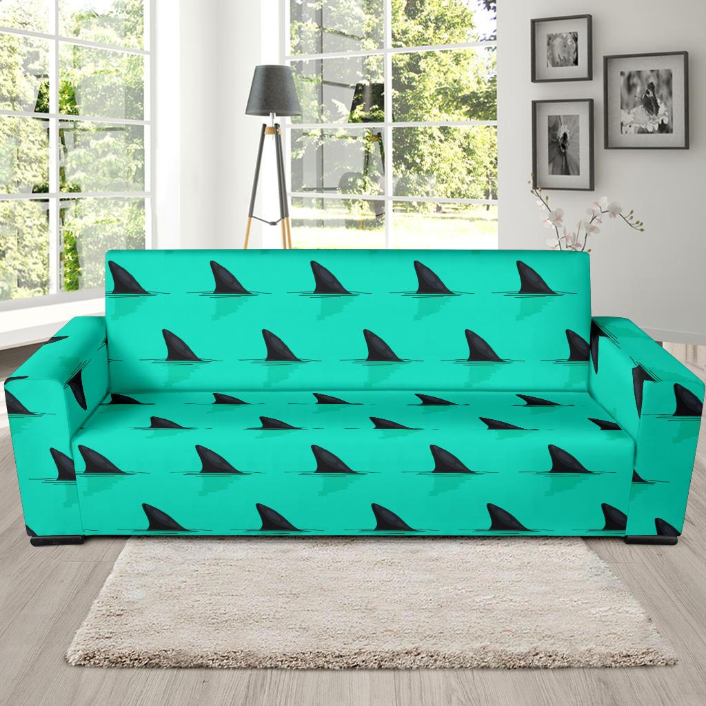 Shark Fin Pattern Sofa Slipcover-JORJUNE.COM