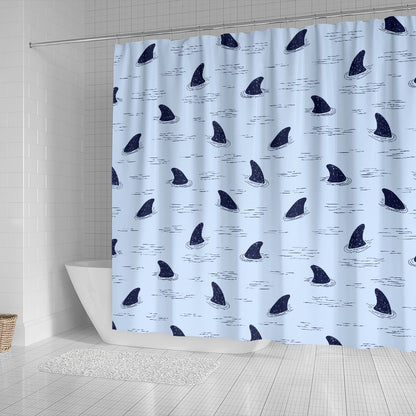 Shark Fin Shower Curtain