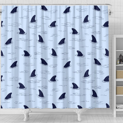 Shark Fin Shower Curtain