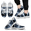 Shark Print Pattern Men Sneakers