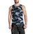 Shark Print Pattern Men Tank Top