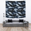 Shark Print Pattern Tapestry