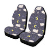 Sheep Night Pattern Print Design 02 Car Seat Covers (Set of 2)-JORJUNE.COM