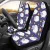 Sheep Pattern Print Design 03 Car Seat Covers (Set of 2)-JORJUNE.COM