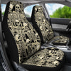 Skeleton Design Print Universal Fit Car Seat Covers