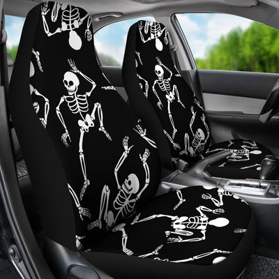 Skeleton Style Print Universal Fit Car Seat Covers