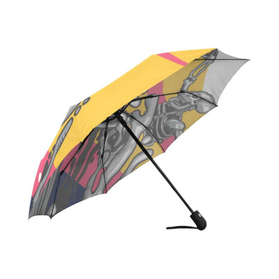 Skeleton Surfing Automatic Foldable Umbrella