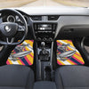 Skeleton Surfing Car Floor Mats