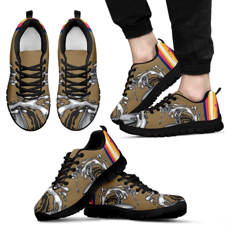 Skeleton Surfing Men Sneakers