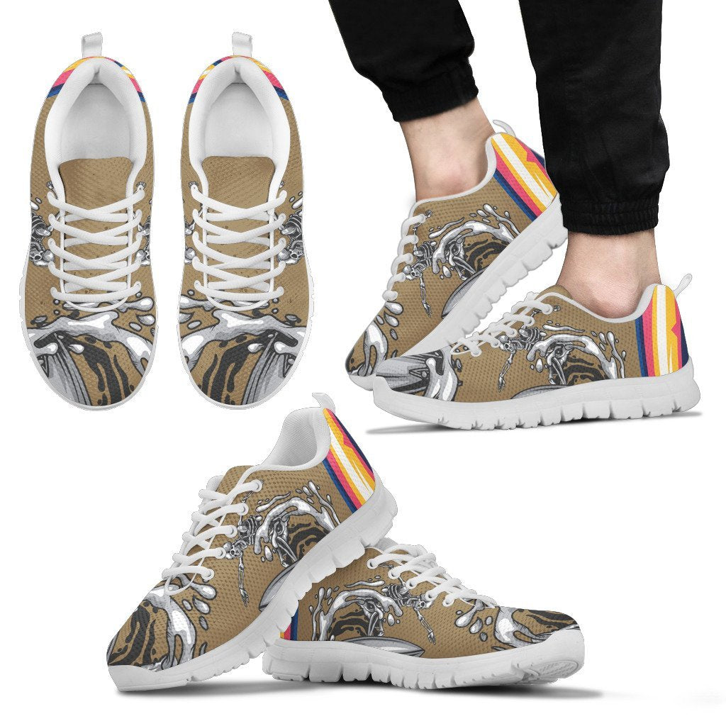 Skeleton Surfing Men Sneakers