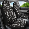 Skeleton Themed Print Universal Fit Car Seat Covers