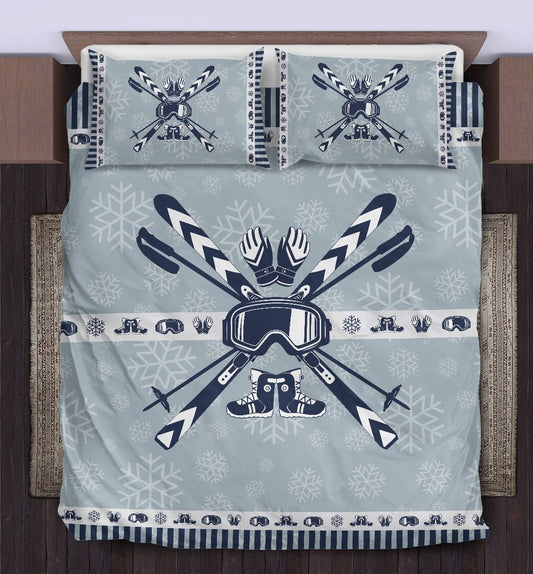 Ski Duvet Cover Bedding Set