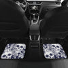 Skull Floral Beautiful Front and Back Car Floor Mats