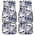 Skull Floral Beautiful Front and Back Car Floor Mats