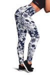 Skull Floral Beautiful Women Leggings