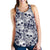 Skull Floral Beautiful Women Racerback Tank Top