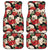 Skull Red Rose Front and Back Car Floor Mats