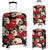 Skull Red Rose Luggage Cover Protector