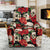 Skull Red Rose Recliner Slipcover-JORJUNE.COM