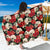 Skull Red Rose Sarong Pareo Wrap