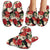 Skull Red Rose Slippers