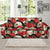 Skull Red Rose Sofa Slipcover-JORJUNE.COM