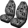 Skull Tattoo Design Print Universal Fit Car Seat Covers