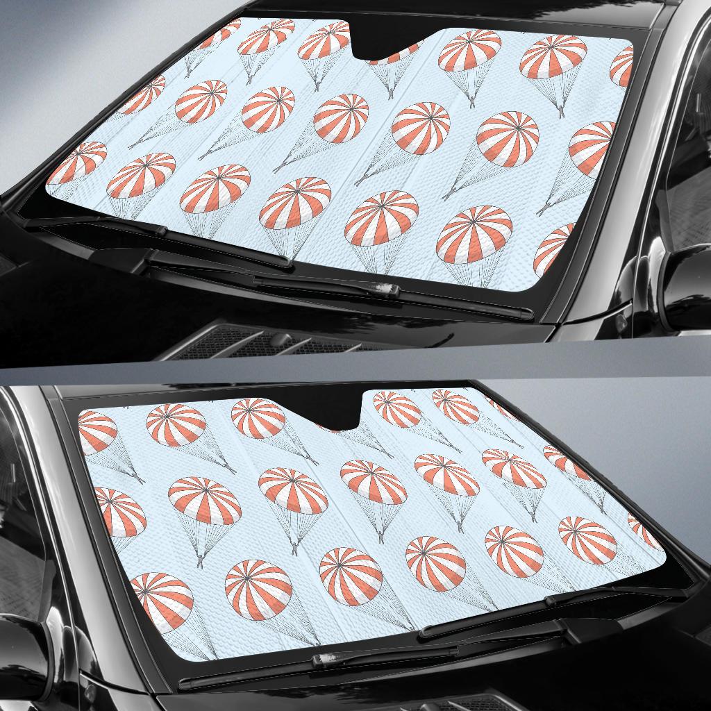 Skydiving Pattern Print Design 01 Car Sun Shades-JORJUNE.COM