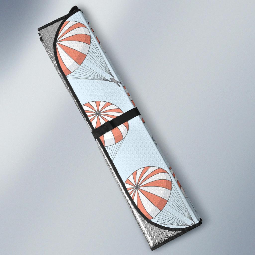 Skydiving Pattern Print Design 01 Car Sun Shades-JORJUNE.COM