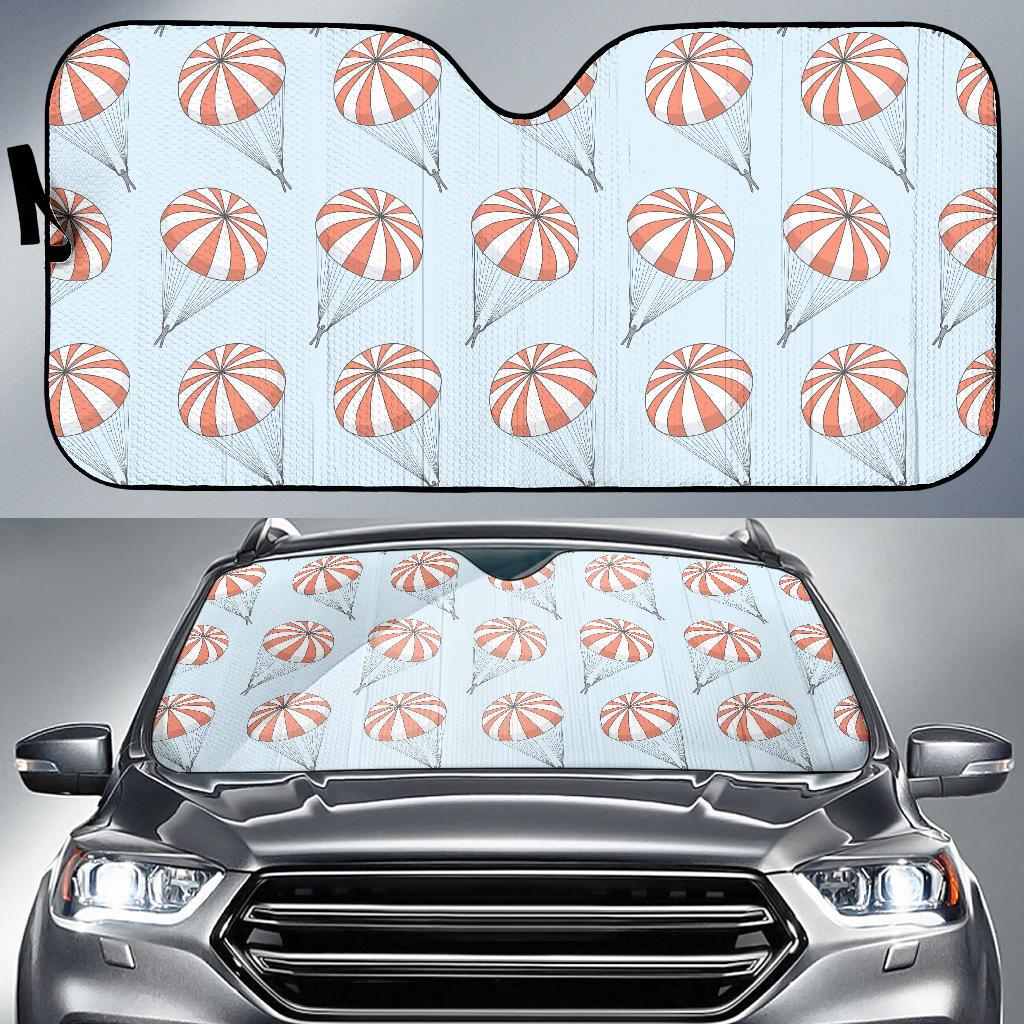 Skydiving Pattern Print Design 01 Car Sun Shades-JORJUNE.COM