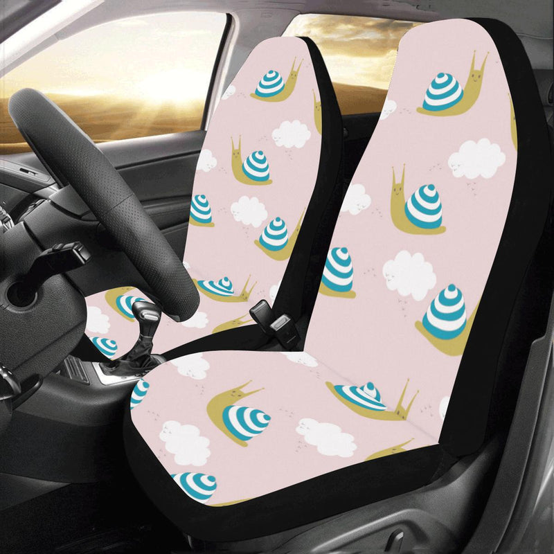 Snail Pattern Print Design 02 Car Seat Covers (Set of 2)-JORJUNE.COM