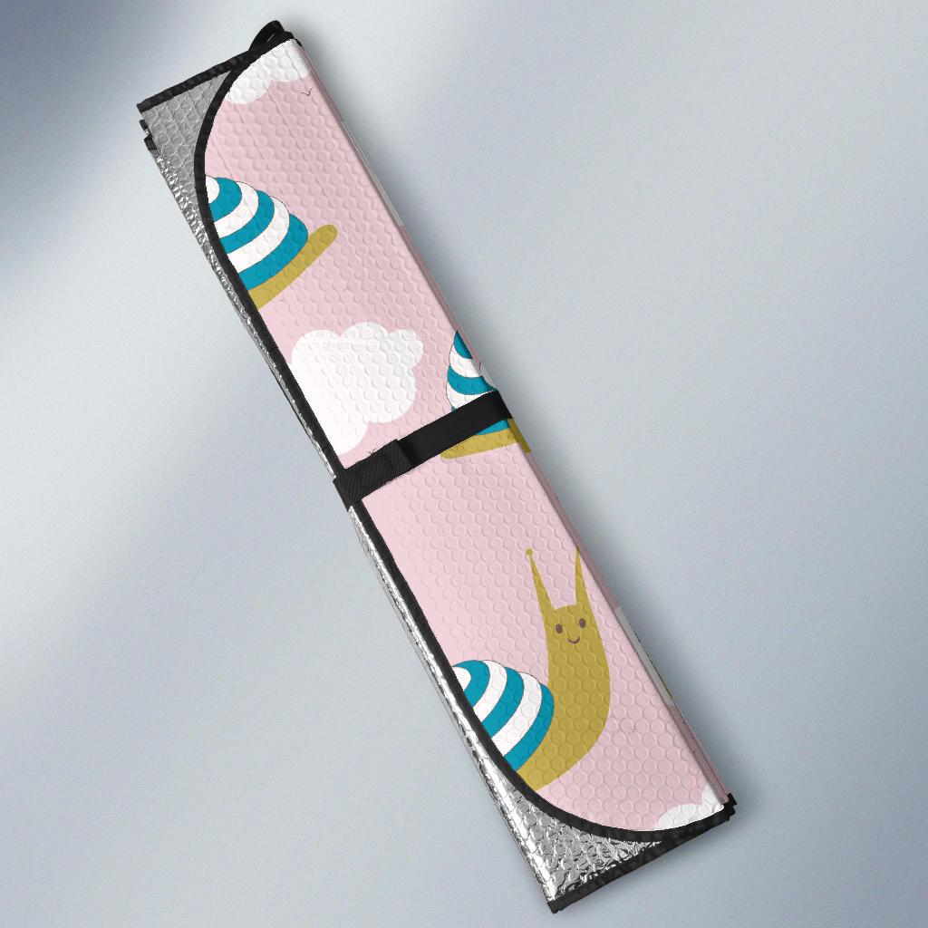 Snail Pattern Print Design 02 Car Sun Shades-JORJUNE.COM