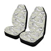 Snail Pattern Print Design 03 Car Seat Covers (Set of 2)-JORJUNE.COM