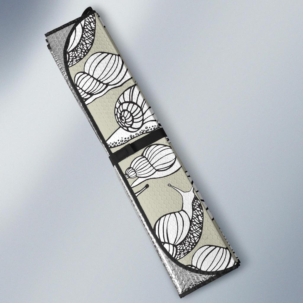 Snail Pattern Print Design 03 Car Sun Shades-JORJUNE.COM