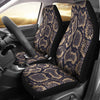 Snake Skin Pattern Print Universal Fit Car Seat Covers-JorJune